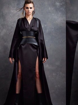 「NEW BRAND（ニューブランド）のアイテム」を使った、akolodnerさん（レディース・175cm）の秋コーディネート