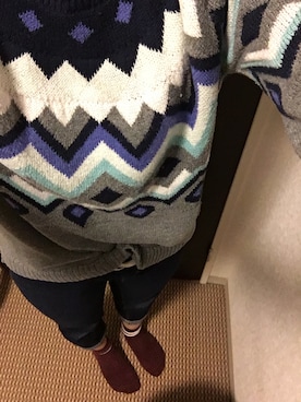 かおるさん（レディース・164cm）の冬コーディネート