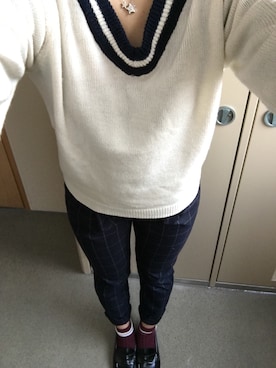 かおるさん（レディース・164cm）の冬コーディネート