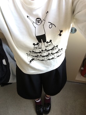 かおるさん（レディース・165cm）の冬コーディネート