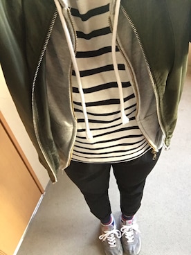 かおるさん（レディース・164cm）の冬コーディネート