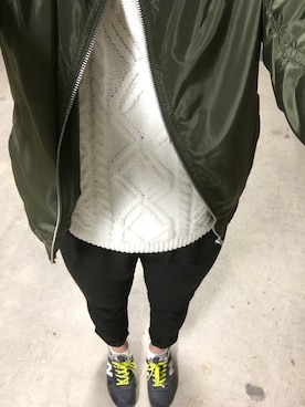 かおるさん（レディース・164cm）の冬コーディネート