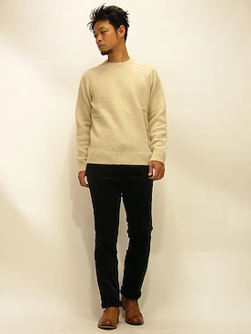 「迷彩パンツ」｜セキさん（メンズ・180cm・30代）の秋コーディネート