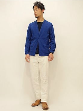 「 プレーントゥ」｜セキさん（メンズ・180cm）の冬コーディネート