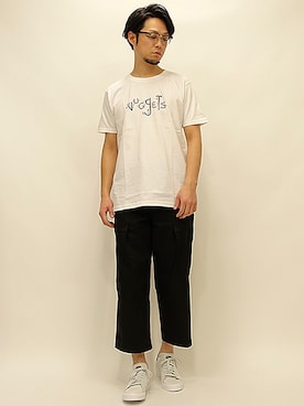 「Nuggets（ナゲッツ）のアイテム」を使った、セキさん（メンズ・180cm）の冬コーディネート