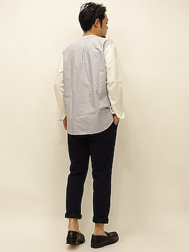 「アイテム（その他シューズ）」を使った、セキさん（メンズ・180cm・30代）の春コーディネート