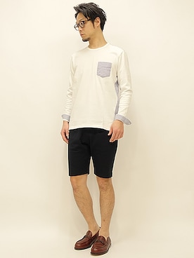 「アイテム（その他シューズ）」を使った、セキさん（メンズ・180cm・30代）の春コーディネート