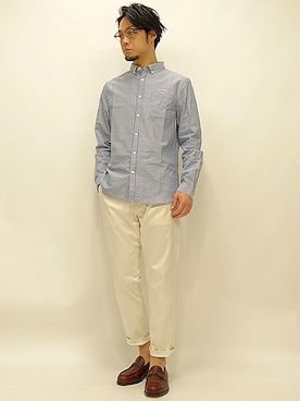 「Bernabeu（ベルナベウ）のアイテム」を使った、セキさん（メンズ・180cm）の春コーディネート