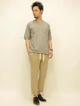 「プレーントゥ」｜セキさん（メンズ・180cm・30代）の春コーディネート