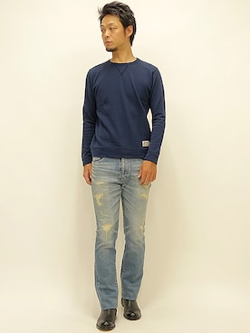 「PADRONE（パドローネ）のアイテム」を使った、セキさん（メンズ・180cm）の夏コーディネート