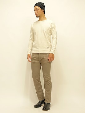 「PADRONE（パドローネ）のアイテム」を使った、セキさん（メンズ・180cm）の夏コーディネート