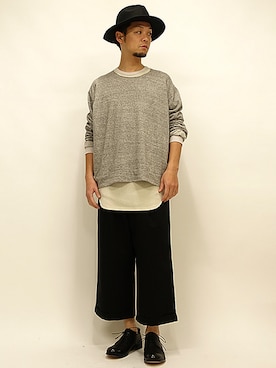 「PADRONE（パドローネ）のアイテム（その他シューズ）」を使った、セキさん（メンズ・180cm）の冬コーディネート