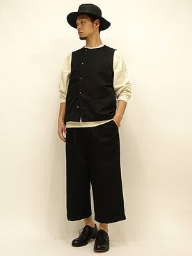「PADRONE（パドローネ）のアイテム（その他シューズ）」を使った、セキさん（メンズ・180cm）の冬コーディネート