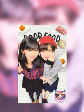 「アイテム（ナイロンジャケット）」を使った、moeたろ( ･⊝･∞)さん（レディース・163cm・10代）の秋コーディネート