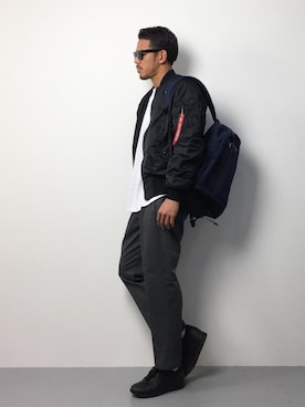 ryoma nagaokaさん（メンズ・182cm）の冬コーディネート