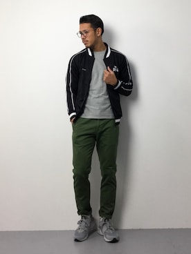 「RICO GOLD（リコゴールド）のアイテム」を使った、ryoma nagaokaさん（メンズ・182cm）の春コーディネート