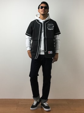 「FTC（エフティーシー）のアイテム」を使った、ryoma nagaokaさん（メンズ・182cm）の春コーディネート