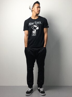 「BEN DAVIS/PROJECT LINE（ベンデイビスプロジェクトライン）のアイテム」を使った、ryoma nagaokaさん（メンズ・182cm）の春コーディネート