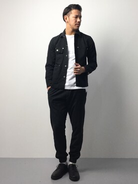「JOURNAL STANDARD relume（ジャーナルスタンダード　レリューム）のアイテム（カバーオール）」を使った、ryoma nagaokaさん（メンズ・182cm）の春コーディネート