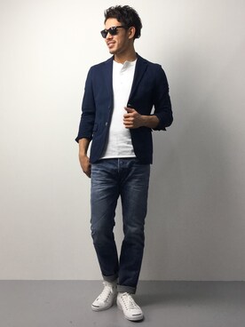 ryoma nagaokaさん（メンズ・182cm）の春コーディネート