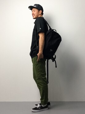 「Carhartt WIP（カーハートダブリューアイピー）のアイテム（帽子）」を使った、ryoma nagaokaさん（メンズ・182cm）の春コーディネート