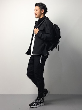 「Blue Standard （ブルースタンダード）のアイテム」を使った、ryoma nagaokaさん（メンズ・182cm）の春コーディネート