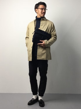 「DETAILS（ディテールズ）のアイテム（パンツ）」を使った、ryoma nagaokaさん（メンズ・182cm）の春コーディネート