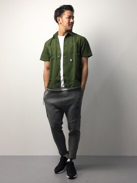 「UNDEFEATED (アンディフィーテッド)のアイテム」を使った、ryoma nagaokaさん(メンズ・182cm)の春コーディネート