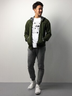 「LB/S （エルビーエス）のアイテム」を使った、ryoma nagaokaさん（メンズ・182cm）の春コーディネート