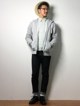 「WEGO（ウィゴー）のアイテム（ブーツ）」を使った、ryoma nagaokaさん（メンズ・182cm）の春コーディネート