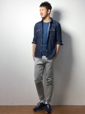 ryoma nagaokaさん（メンズ・182cm）の春コーディネート