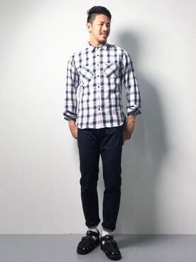 ryoma nagaokaさん（メンズ・182cm）の春コーディネート