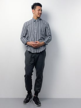 「SWAGGER（スワッガー）のアイテム」を使った、ryoma nagaokaさん（メンズ・182cm）の春コーディネート