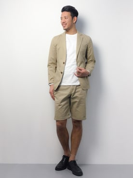 「Journal Standard TRISECT（トライセクト）のアイテム（ジャケット/アウター）」を使った、ryoma nagaokaさん（メンズ・182cm）の春コーディネート