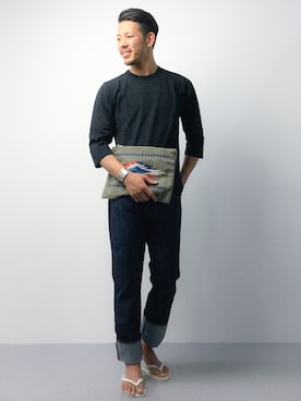 ryoma nagaokaさん（メンズ・182cm）の春コーディネート