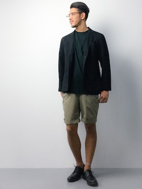 「DETAILS（ディテールズ）のアイテム（シューズ）」を使った、ryoma nagaokaさん（メンズ・182cm）の春コーディネート