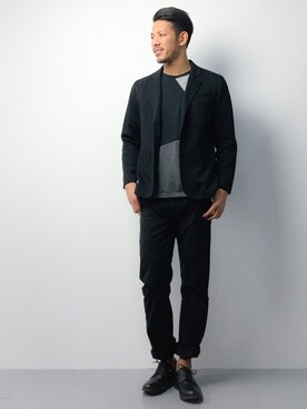 「rehacer（レアセル）のアイテム（ジャケット/アウター）」を使った、ryoma nagaokaさん（メンズ・182cm）の春コーディネート
