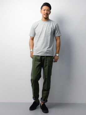 「BALANCE&HARMONY（バランスアンドハーモニー）のアイテム」を使った、ryoma nagaokaさん（メンズ・182cm）の春コーディネート