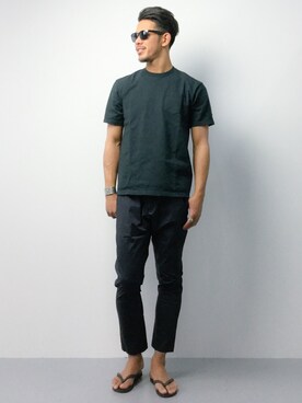 「BALANCE&HARMONY（バランスアンドハーモニー）のアイテム」を使った、ryoma nagaokaさん（メンズ・182cm）の春コーディネート