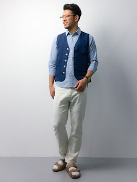 ryoma nagaokaさん（メンズ・182cm）の春コーディネート