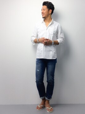 ryoma nagaokaさん（メンズ・182cm）の春コーディネート