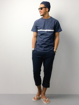 ryoma nagaokaさん（メンズ・182cm）の夏コーディネート