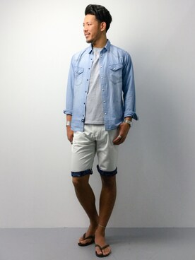 ryoma nagaokaさん(メンズ・182cm)の夏コーディネート