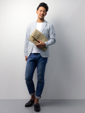 ryoma nagaokaさん（メンズ・182cm）の夏コーディネート