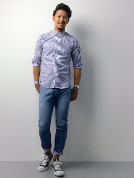 ryoma nagaokaさん（メンズ・182cm）の夏コーディネート