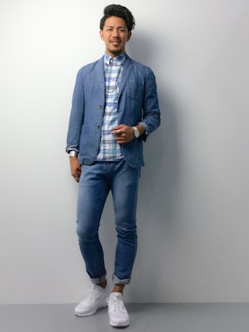 ryoma nagaokaさん（メンズ・182cm）の夏コーディネート
