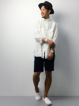 ryoma nagaokaさん（メンズ・182cm）の夏コーディネート