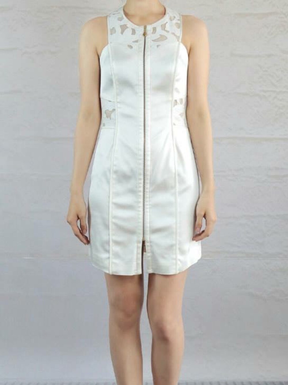 「wedding、wedding party、wedding dress、PARTY」｜「zhuangのアイテム（ドレス、ホワイト系）」を使った、ZHUANGさん（レディース・158cm）の夏コーディネートの1枚目の写真