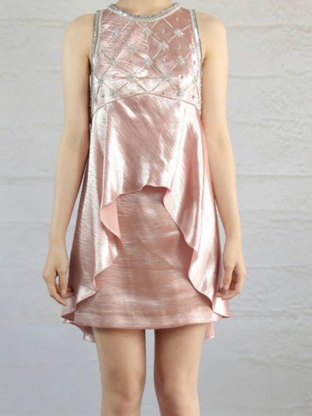 「wedding party、wedding、wedding dress、PARTY」｜「zhuangのアイテム（ドレス、ピンク系）」を使った、ZHUANGさん（レディース・158cm）の夏コーディネートの1枚目の写真