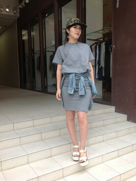 「B'2nd（ビーセカンド）のアイテム（ワンピース/ドレス）」を使った、B'2nd re'quaさん（レディース・166cm）の春コーディネート